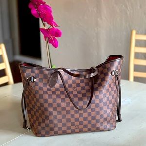Louis Vuitton Never Full- Brown checkered
